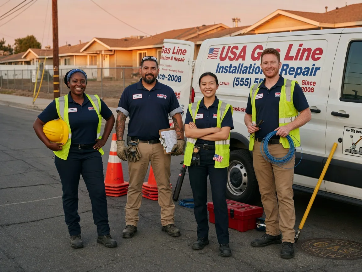 Gas Line Installation company in Valmeyer, IL