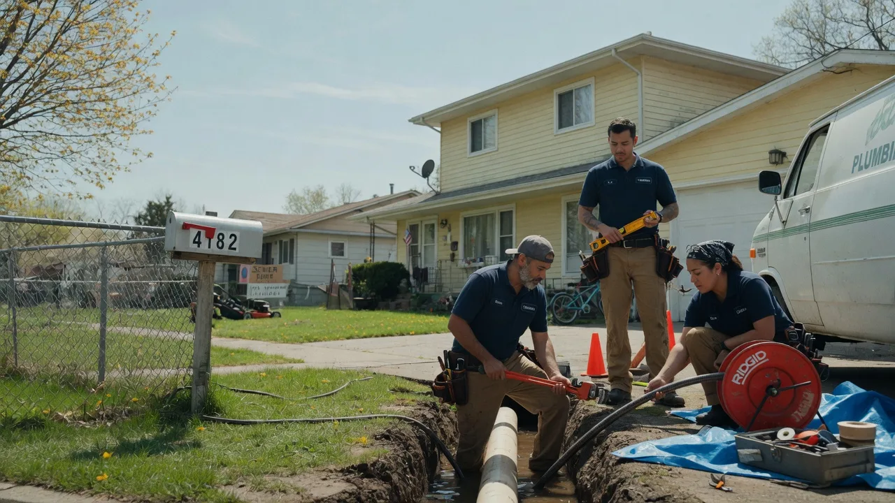Gas Line Repair in Valmeyer, IL near me